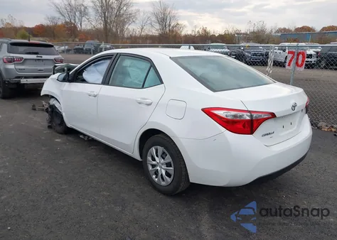 2016 Toyota Corolla L из США, поврежденный, VIN 2T1BURHE1GC679679
